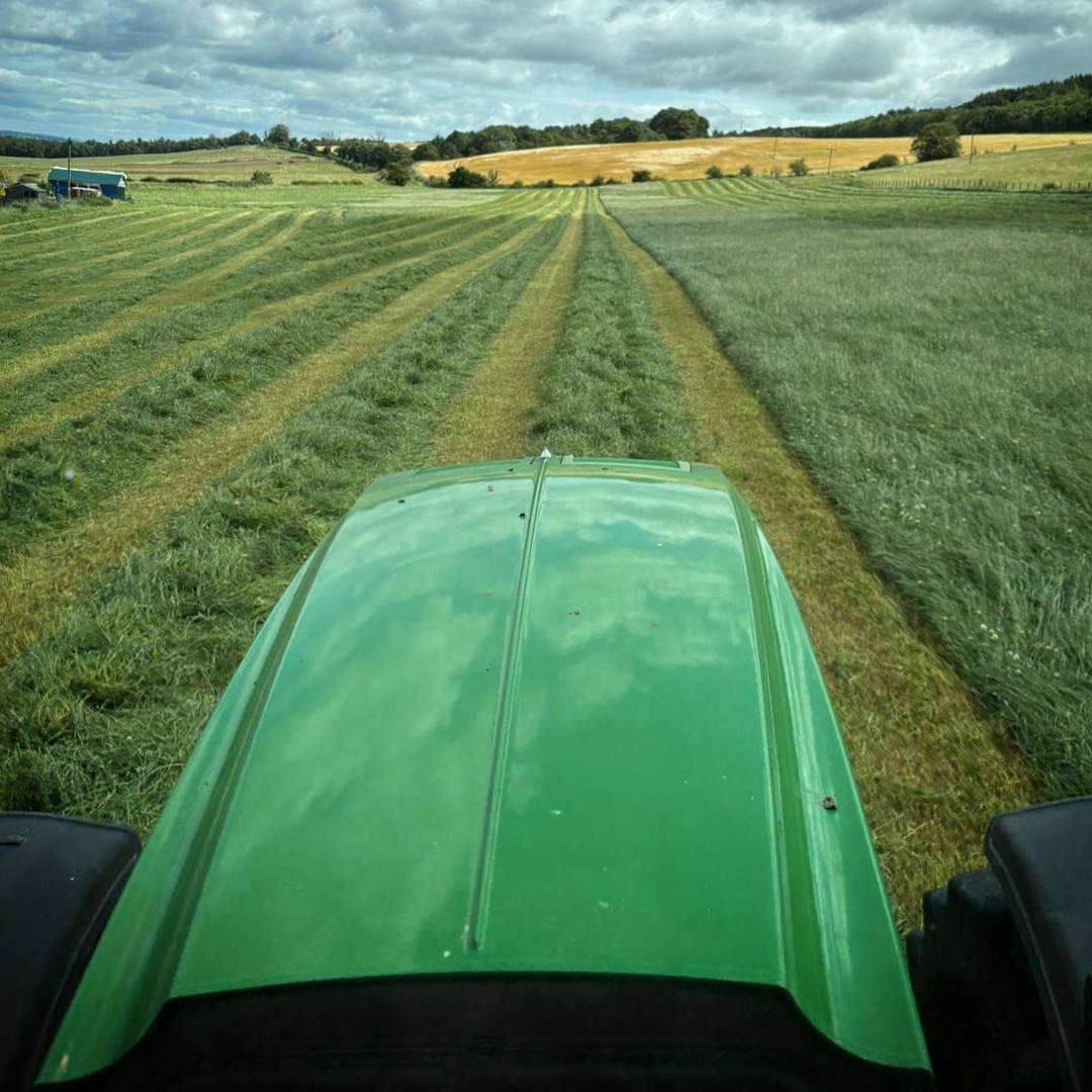 field view from tractor